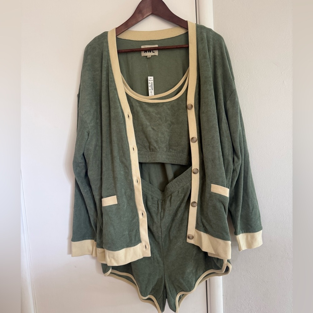MDL by Madewell 3 piece summer suit
